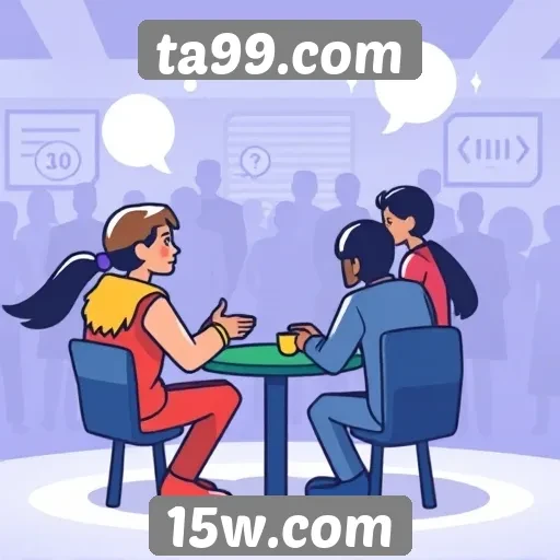 ta99.com: comunidade ativa e fóruns de discussão