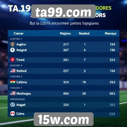 Estatísticas de jogadores ativos no ta99.com