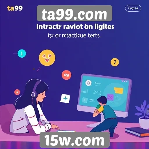 novos recursos de interatividade no site ta99.com